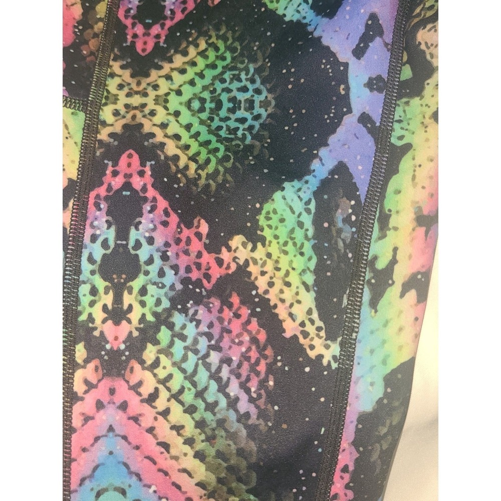 Constantly Varied Gear CVG Rainbow Snakeskin Leggings Pockets XS Squat Proof - Picture 12 of 16